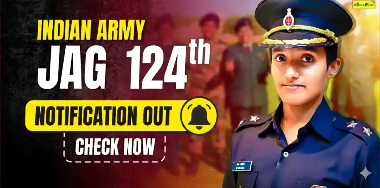 Indian Army JAG 124th Course Notification Out